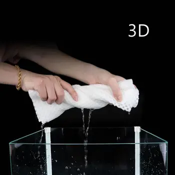 1pc 3D Akvariumo Filtras Sutirštės Biocheminiai Filtruoti Audiniai Žuvų Bakas Oro Siurblys Korio Sponge Filtro Kempine Filtravimo Medžiaga