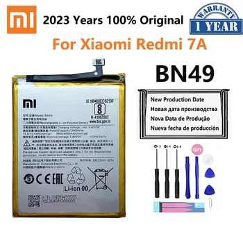 100% Originalus Xiao mi BN49 4000mAh Bateriją Xiaomi Redmi 7A Redmi7A Aukštos Kokybės Telefoną, Baterijos Pakeitimas