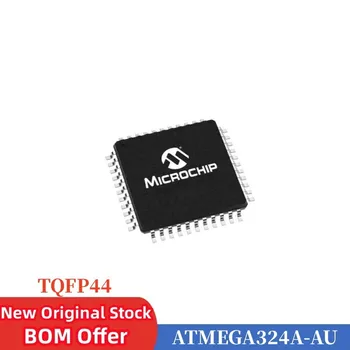 ATMEGA324A-AS ATMEGA324A-FIAUR Ženklas: ATMEGA324AU ATMEGA324A-U MCU 8 bitų AVR RISC 32KB Flash 2.5 V/3.3 V/5V 44Pin TQFP Dėklas TR
