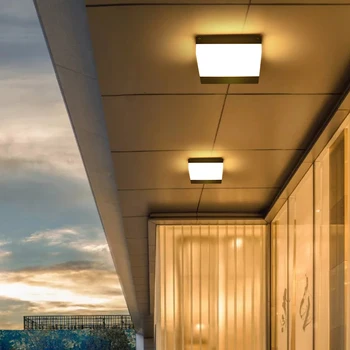 Lauko Apšvietimo Šviestuvas - Energijos taupymo LED Lauko Sienos Žiburiai, Namų Veranda Žibintai