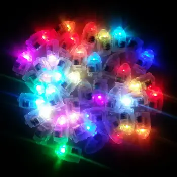 nustatyti Spalvinga Mažas LED Žibintai Lemputės Popieriaus Balionas Žibintų Dekoro Pastatytas Baterija Vestuvių, Gimtadienio Apšvietimo Lemputė