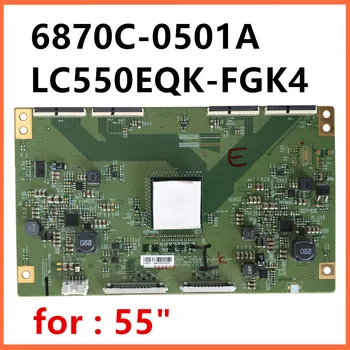 6870C-0501A LC550EQK-FGK4 T-CON valdybos Sony KD-55X8500B 55 colių TV remontas kortelės 6870C-0501 LC550EQK