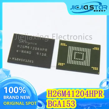 2 vnt H26M41204HPR 100% originalus importuotų paruoštas sandėlyje 8G 5.1 versija EMMSP BGA153 atminties elektronika