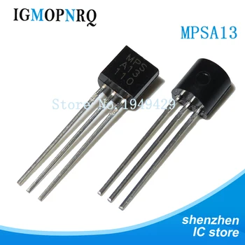 50PCS MPSA13 TO92 PARLAMENTARAI A13 NPN Tranzistorius-92 0.5 A 30 V