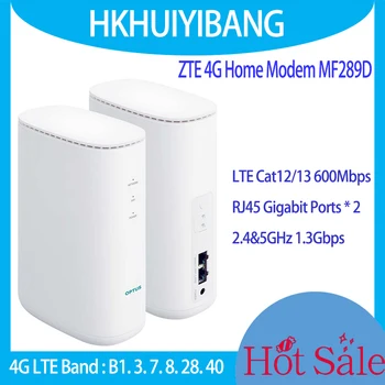 Atrakinti ZTE MF289D 4G LTE Maršrutizatorių Cat12/13 600Mbps Dual-Band Wireless Maršrutizatorius Su 2 Sim Kortelės*Gigabit ethernet Prievadų, 4G, WiFi Namų Modemas