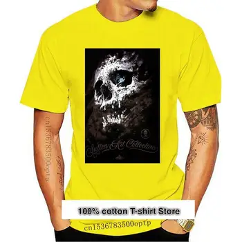 Apsiniaukęs-Camiseta de calavera Holmess para hombre, tatuada camiseta negra, ropa, camisetas de orgullo de la criatura
