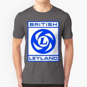 British Leyland Logotipą, Atsitiktinis Marškinėliai Aukščiausios Kokybės Grafinis 100% Medvilnės Didelio Dydžio Trišakius