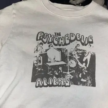 John Galt Į Psychedelic Ateivių tt-shirt, dovana ventiliatorius TE5218 ilgomis rankovėmis