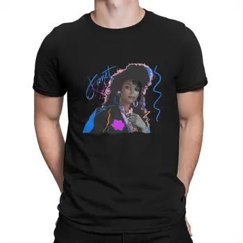 Dainininkai Ir Aktoriai Amerikos Pop Muzikos Pramonės Vyrų Marškinėlius Janet Jackson Crewneck Šukuotinės Medvilnės Marškinėliai