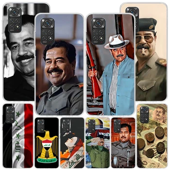 Etui Mados Sadamo Huseino Irako arabų Telefoną Atveju Xiaomi Redmi 12 Pastaba 12S 11 11S 11T 10 11E Pro Plus 10S 9 9S 9T 8 8T 7 5