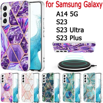 Samsung Galaxy A14 5G S23 Ultra Plius Padengti coque Telefono Atvejais Apima Sunjolly Samsung Galaxy A14 5G Atveju