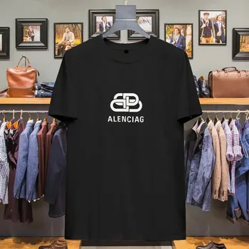 2023 Vasarą Europos, Amerikos vyriški marškinėliai Prabangių drabužių Prekės ženklo 