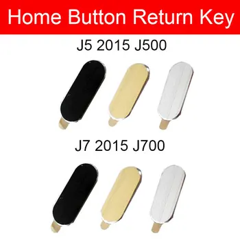 Home Mygtukas, Skirtas Samsung Galaxy J5 J7 2015 J500 J700 Meniu Klavišą, Pirštų Atspaudų Atpažinimo Jutiklis Mygtuką Flex Kabelis Pakeitimo Remontas