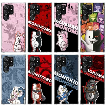 Danganronpa Anime Telefono dėklas Samsung Galaxy S23 Ultra S22 + S21 Plius S20 FE Padengti S10E S10 S9 S8, S7 Silikono Spausdinti Shell