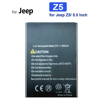 Aukštos kokybės baterija Jeep Z5/ 5.0 colių, 4000mAh
