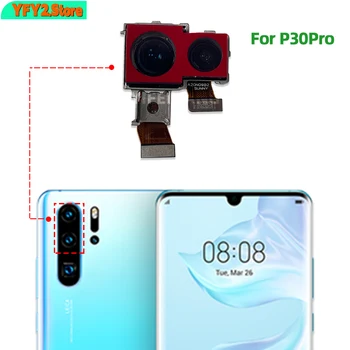 Originalą Huawei 30 Pro P30Pro Išoriniai Galinio Vaizdo Kamera Priekinės Pagrindinis Susiduria Kamera Modulis Flex Atsarginės Dalys