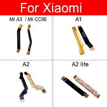 Pagrindinė plokštė pagrindinė Plokštė LCD Flex Kabelis Xiaomi Mi A1 A2 A3 A2Lite 5X 6X CC9E MainBoard Flex Juostelės Remontas, Dalys