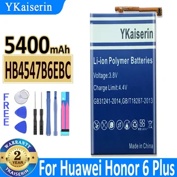 YKaiserin HB4547B6EBC Bateria Už Garbę 6 Plius Telefono Baterija Huawei Honor 6 Plius 6plus PE-TL20 PE-TL10 PE-CL00 PE-UL00