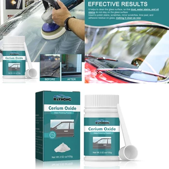 Automobilių Scratch Repair Tool Aukštos kokybės Medžiagų, Stiklo Nulio Šalinimo Atkurti Aiškumo Cerio Oksido Poliravimo Milteliai