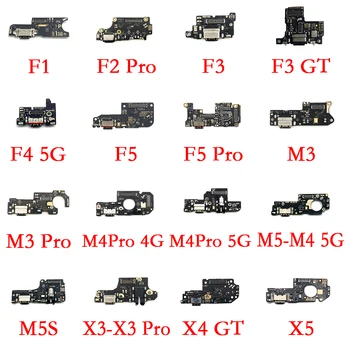 USB Įkroviklis Įkrovimo Dokas Tipas-C Uosto Greitas Greito Įkrovimo Flex Kabelis Valdybos Xiaomi Poco F1 F2 F3 F4 F5 M3 M4 M5 X3 X4 X5 Pro