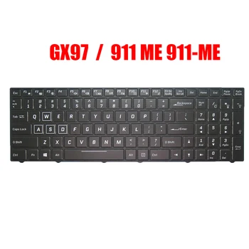 Nešiojamas Klaviatūros Thunderobot GX97 / 911 MAN 911-MAN anglų MUS Juoda Su Apšvietimu Naujas