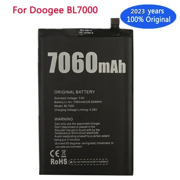 2023 metų 100% Originalus baterijos 7060mAh BL 7000 Baterija Doogee BL7000 Išmanųjį telefoną Sandėlyje Aukštos Kokybės +Sekimo numerį