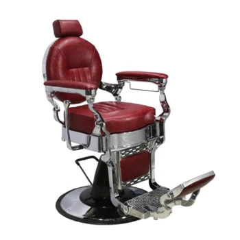 Grožio barbershop antikvariniai salonų įrangos ir baldų plaukų salonas, kėdės, metalinės barber kėdės