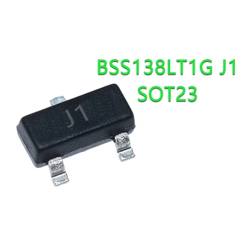 100VNT BSS138LT1G SOT23 BSS138 SOT SOT-23 MOSFET SMD J1 MOS lauko tranzistoriaus naujas ir originalus IC