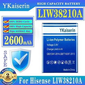 YKaiserin Baterija 2600mAh už Hisense LIW38210A Mobiliojo Telefono Baterijas