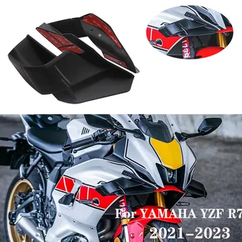 Už YAMAHA YZF-R7 YZF R7 2021-2023 Motociklų Aksesuarų Winglet Aerodinaminis Pusės Sparno ABS Fin Spoileris