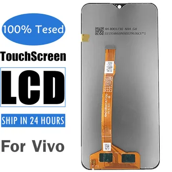 Juodos spalvos mobilusis telefonas, Pilnas LCD Ekranas Vivo Y3 S Y3S U3X U3 X Mobilusis Telefonas, TFT Ekranas TouchScreen skaitmeninis keitiklis