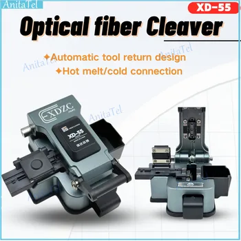 XD-55 Optinis Cleaver Naujų FTTH Pjovimo Su Automatine Grįžimo Įrankis XD-55 Optinis Cleaver Optinio Pluošto Tools Peilis